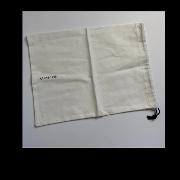 Vince white cotton dust bag - Picture 3 of 3